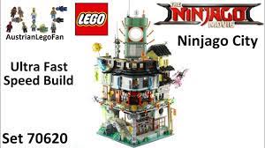 Ultra Fast Speed Build Lego Ninjago Movie 70620 Ninjago City - YouTube
