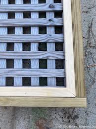 how to build a privacy screen fence