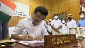 MK Stalin Signs 5 Orders On Day 1 As TN CM; Free Bus Travel For Women,  COVID Aid Approved