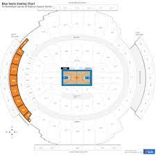 madison square garden blue seats