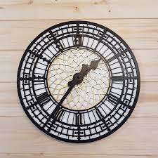 Big Ben Wall Clock Silent Non Ticking