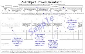 how do i write an audit report