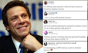 New york governor andrew cuomo announced the state's first confirmed case of coronavirus last night, the same day as the first deaths from the disease were announced. Women Confess That They Re Developing Major Crushes On Governor Andrew Cuomo Daily Mail Online