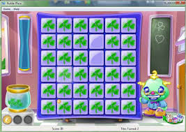 screenshot of matching game