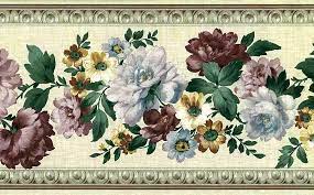 Vintage Wallpaper B Q Flower Plant