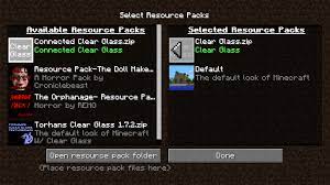 Clear Glass Connected Textures