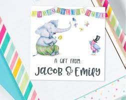 Childrens Stationery Gift Enclosure Cards Set Of 12