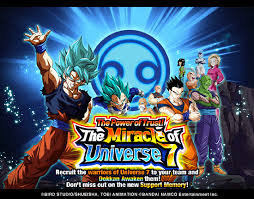 Dragon battlers april 21, 2009 arc; Dragon Ball Z Dokkan Battle News The Power Of Trust The Miracle Of Universe 7 New Stages Are Available Clear The Event To Complete The Support Memories Official Site Http Bnent Jp Wwdbdb Fb Facebook