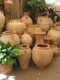 large terracotta pots
