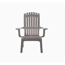 Grey Composite Adirondack Chair