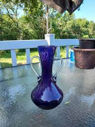 Vintage Purple Glass Vase Uk