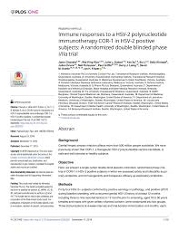 pdf immune responses to a hsv 2