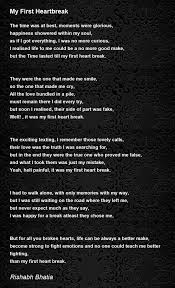 my first heartbreak poem by rishabh bhatia
