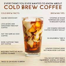 cold brew vs iced coffee yes they re