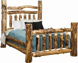 Rail Bed Rustic Panel Beds