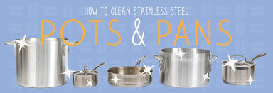 tips for cleaning stainless steel cookware