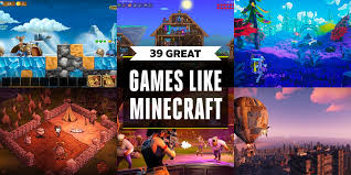 39 games like minecraft which games