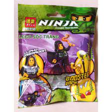 Đồ chơi lắp ráp xếp hình logo Ninjago season phần 2 polybags Ninja Jay ZX,  Lloyd Garmadon Kendo Cole Bela 9744 9745 9746