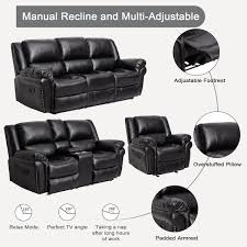 Slope Arm 6 Seater Reclining Sofa