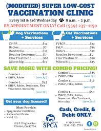 There are plenty of reasons to spay and neuter your pets. Super Low Cost Vaccination Clinic Central California Spca Fresno Ca