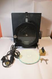 Vintage Brown Chart Recorder Model 612x21 Circular Scientific Instrument
