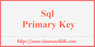sql primary key ideny on multiple