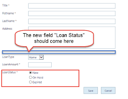 how to customize a sharepoint list form