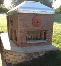 Pizza Oven With Fireplace And Smoker