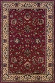 oriental weavers ariana 311c3 red area rug 6 round