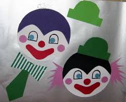 Bastelvorlagen clown zum ausdrucken / clown basteln vorlage schon fensterbild tonkarton karneval fasching clown poldi punkte 30 cm lecr. Bastelvorlage Clown Aus Tonpapier Selber Basteln