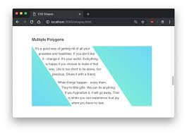 an introduction to css shapes codrops