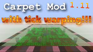 tick warping minecraft 1 11 mod