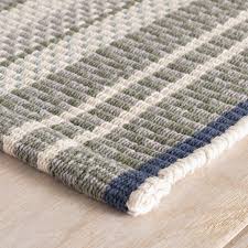 bay stripe woven cotton rug by dash