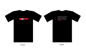 T Shirt Size Chart Electronic Frontier Foundation