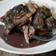 sous vide short ribs red wine