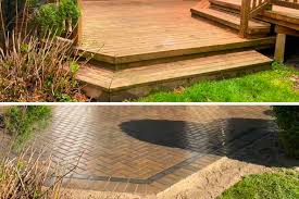 Wood Deck Vs Paver Patio Which One