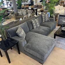 mkaylee gray laf sectional sofa 2pc