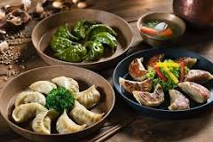 What are three types of dumplings?