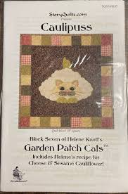 Garden Patch Cats Quilt Block 7 18