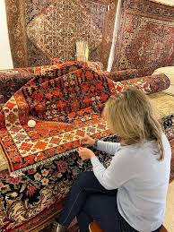antique oriental persian rug repair
