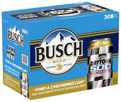 The name was one of four finalists selected by busch beer in march. Case Race Busch Returns As Official Beer Of Nascar Front Office Sports