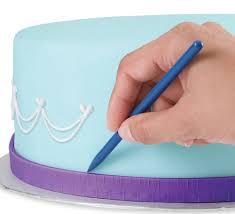 Measure And Marking Tools For Easy Placement Of Cake Accents