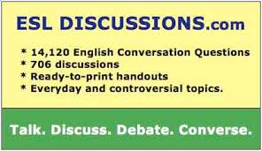 esl discussions english conversation