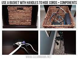 hide tv wires and cords