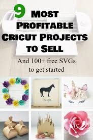 9 most profitable cricut business