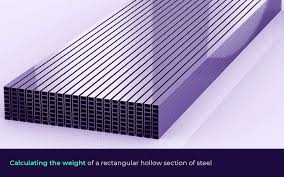 rectangular hollow section of steel