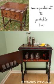 sewing cabinet bar my repurposed life