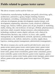 video game tester resume   thevictorianparlor co