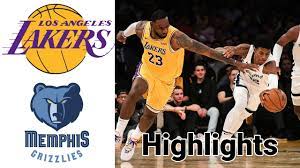 Lakers vs Grizzlies HIGHLIGHTS Full ...