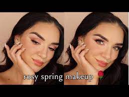rosy eyeshadow tutorial spring makeup